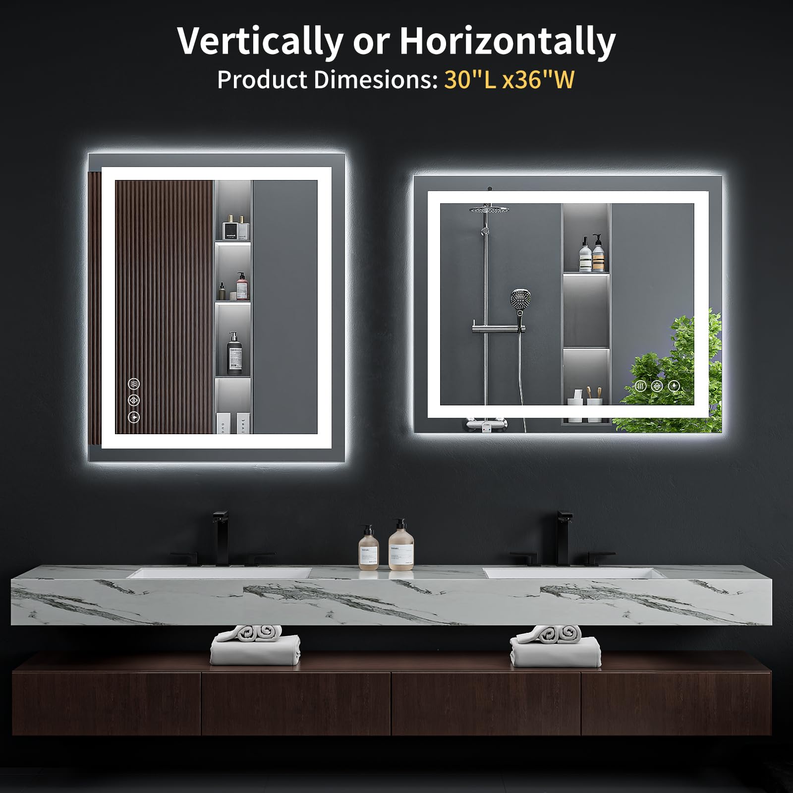 MYSUNORIA versatile design suits makeup areas, bedrooms, hallways, and entryways.