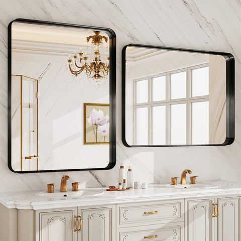 MYSUNORIA HD tempered glass provides a crisp, distortion-free reflection for daily grooming.