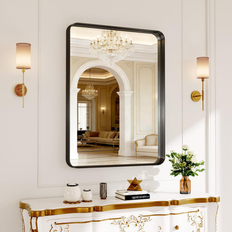MYSUNORIA sturdy packaging protects the mirror during transit for pristine arrival.