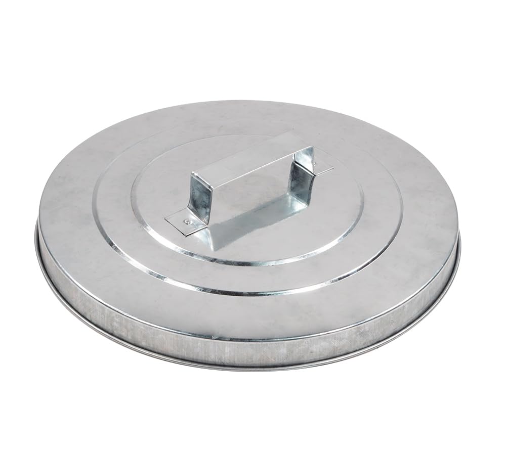 Mytee Products lid with manual-lift opening for controlled disposal