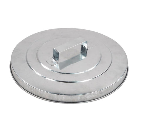 Mytee Products lid with manual-lift opening for controlled disposal