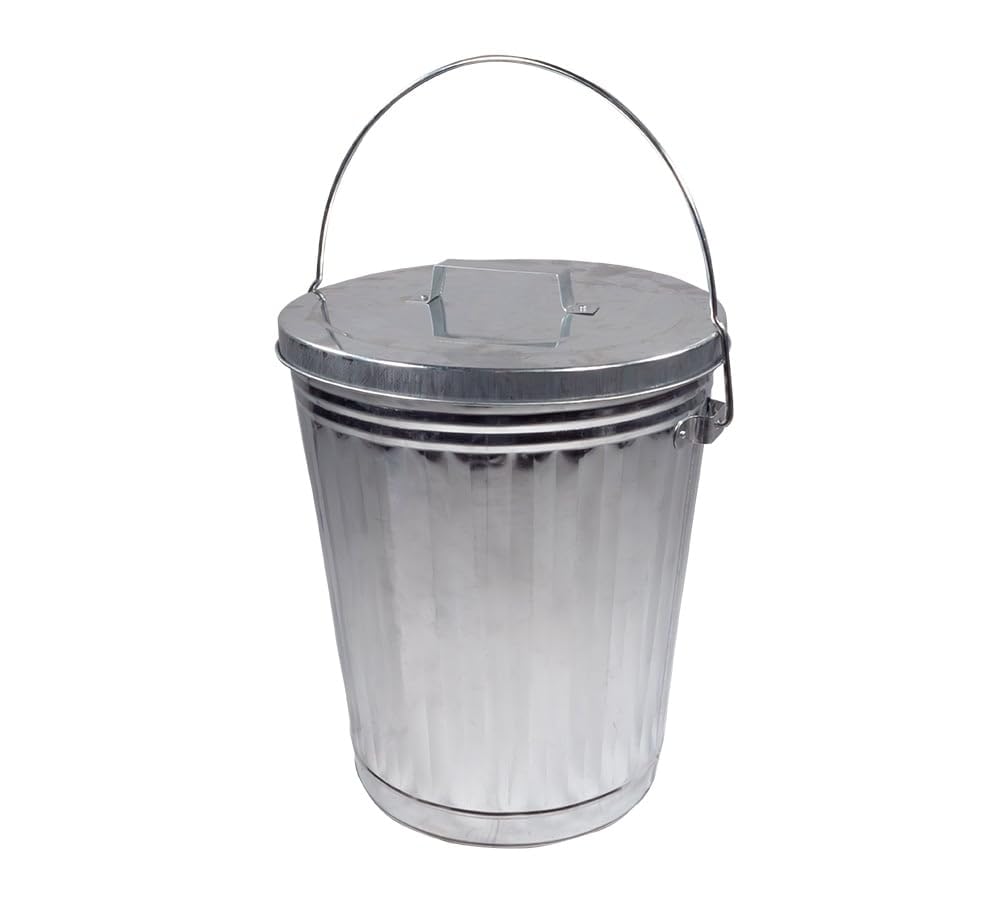 Mytee Products rodent-proof trash can designed to contain waste.