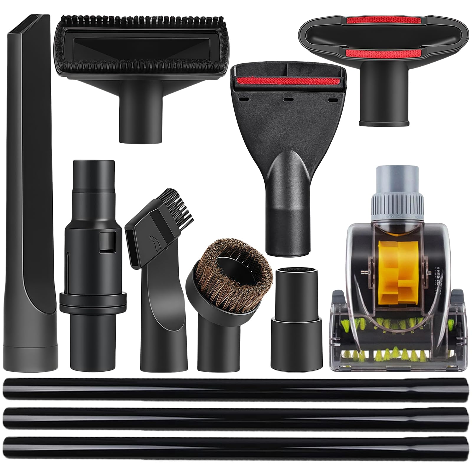 MZY LLC 12-pcs vacuum attachments kit for Shark, expands cleaning versatility.
