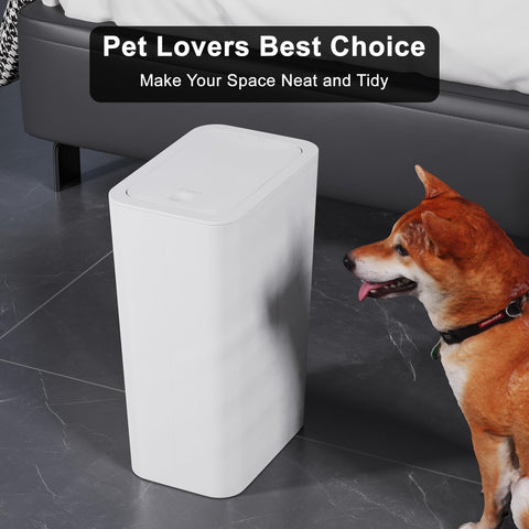 N. NETDOT ABS-durable trash bin for everyday use.