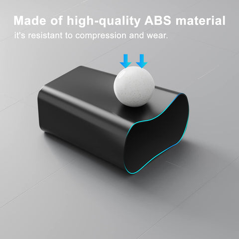 N. NETDOT durable ABS material resists daily wear for long-lasting use.