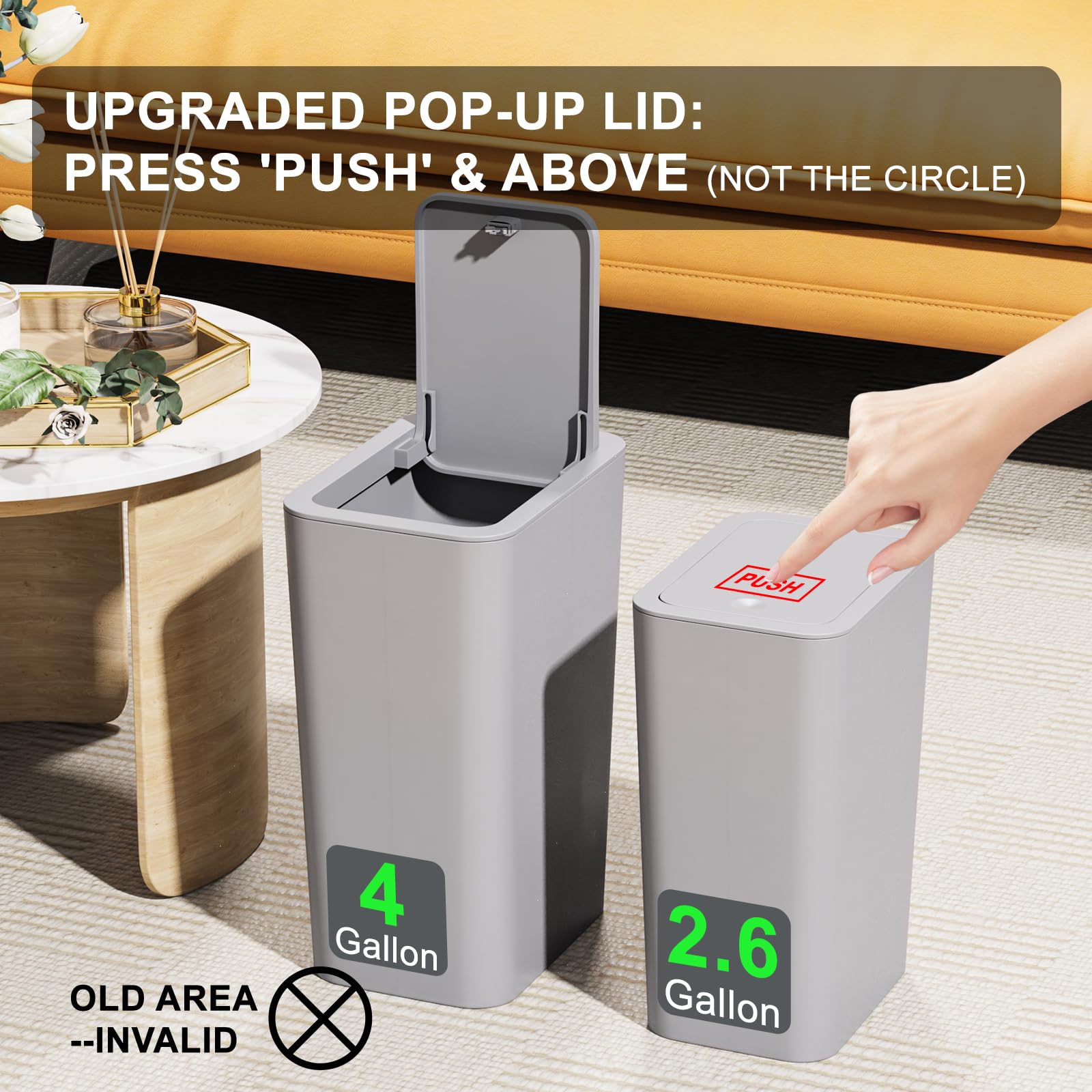 N. NETDOT slim design fits under sink and in tight cabinets.