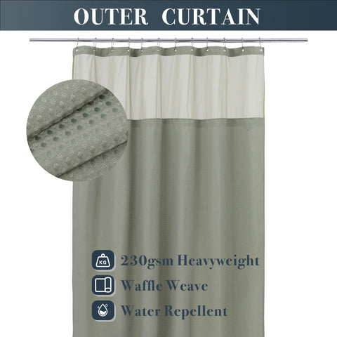 N&Y HOME detachable liner snaps for quick cleaning and easy maintenance.