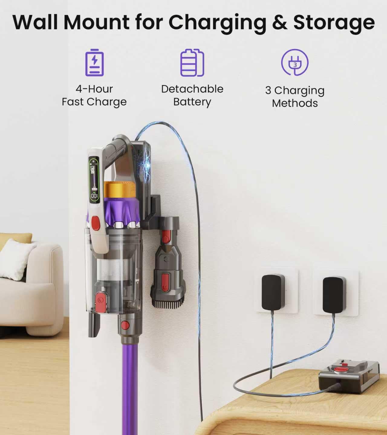 NADALY 6-stage filtration with aroma function refreshes air during use