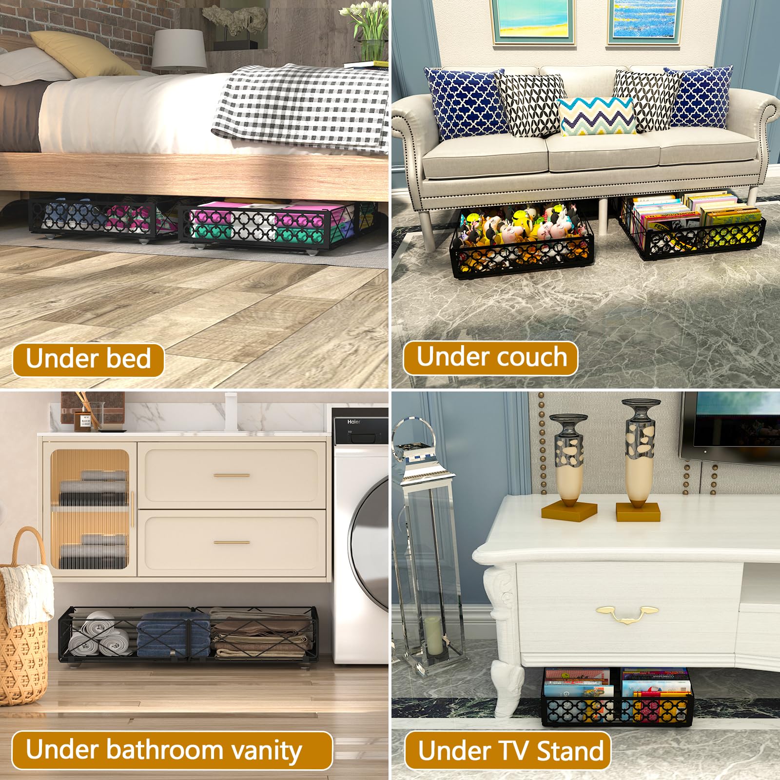 NADAMOO versatile design suits shoes, books, and seasonal wardrobe.