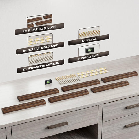 NAGAWOOD LP and album display on wall shows easy accessibility