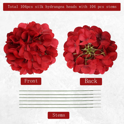 Nagobi weatherproof hydrangea stems stay vibrant without watering.