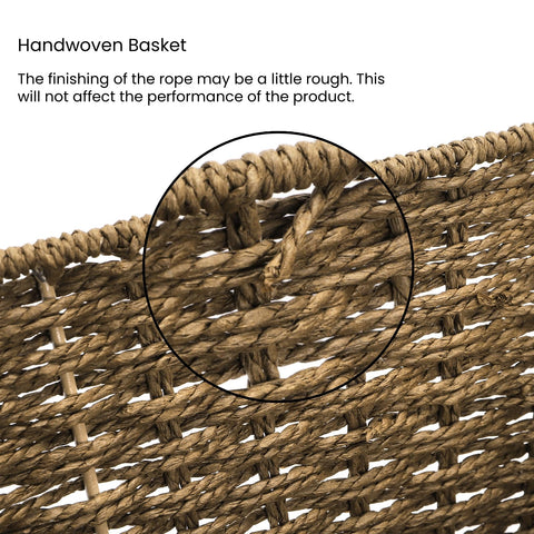 Nagpew brown paper rope basket adds modern warmth to decor