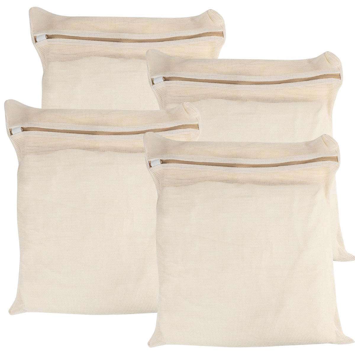 NAHADS large cotton mesh bag front view for delicates.