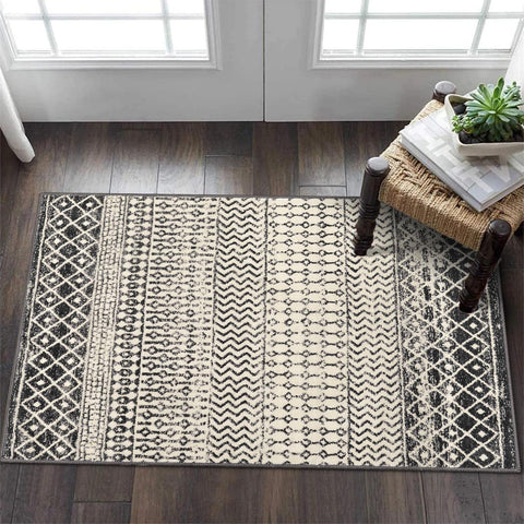 Nailttos compact 2x3 rug fits small spaces with comfortable footing.