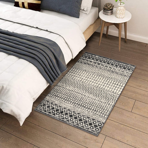 Nailttos non-slip backing closeup helps keep high-traffic entryways safer.