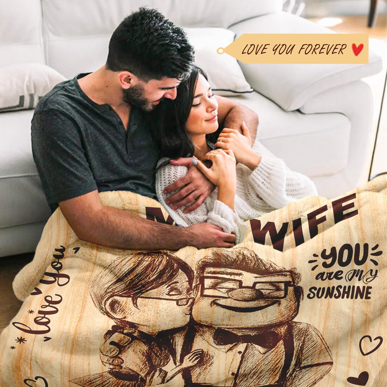 NAIREG 50x60 ultra-soft fabric close-up, showcasing premium comfort for cuddling
