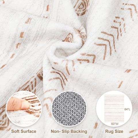 Nakagishi area rug ideal for bedroom or home office decor