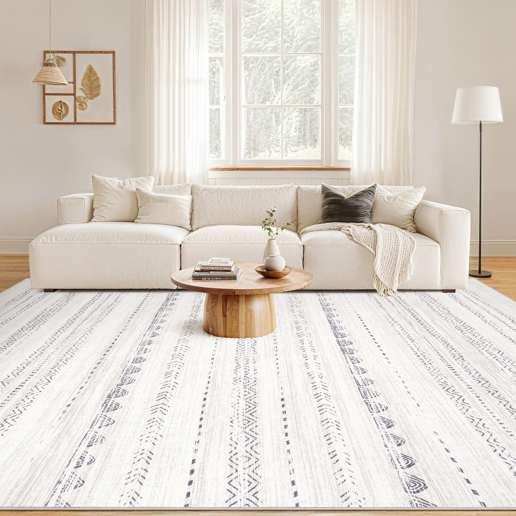 Nakagishi area rug bedroom soothing tones create a calm retreat