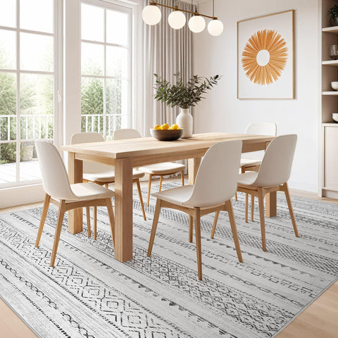 Nakagishi lightweight rug combines durability with easy handling.