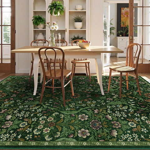NakedCloud 5x7 rug with non-slip backing visible for safety