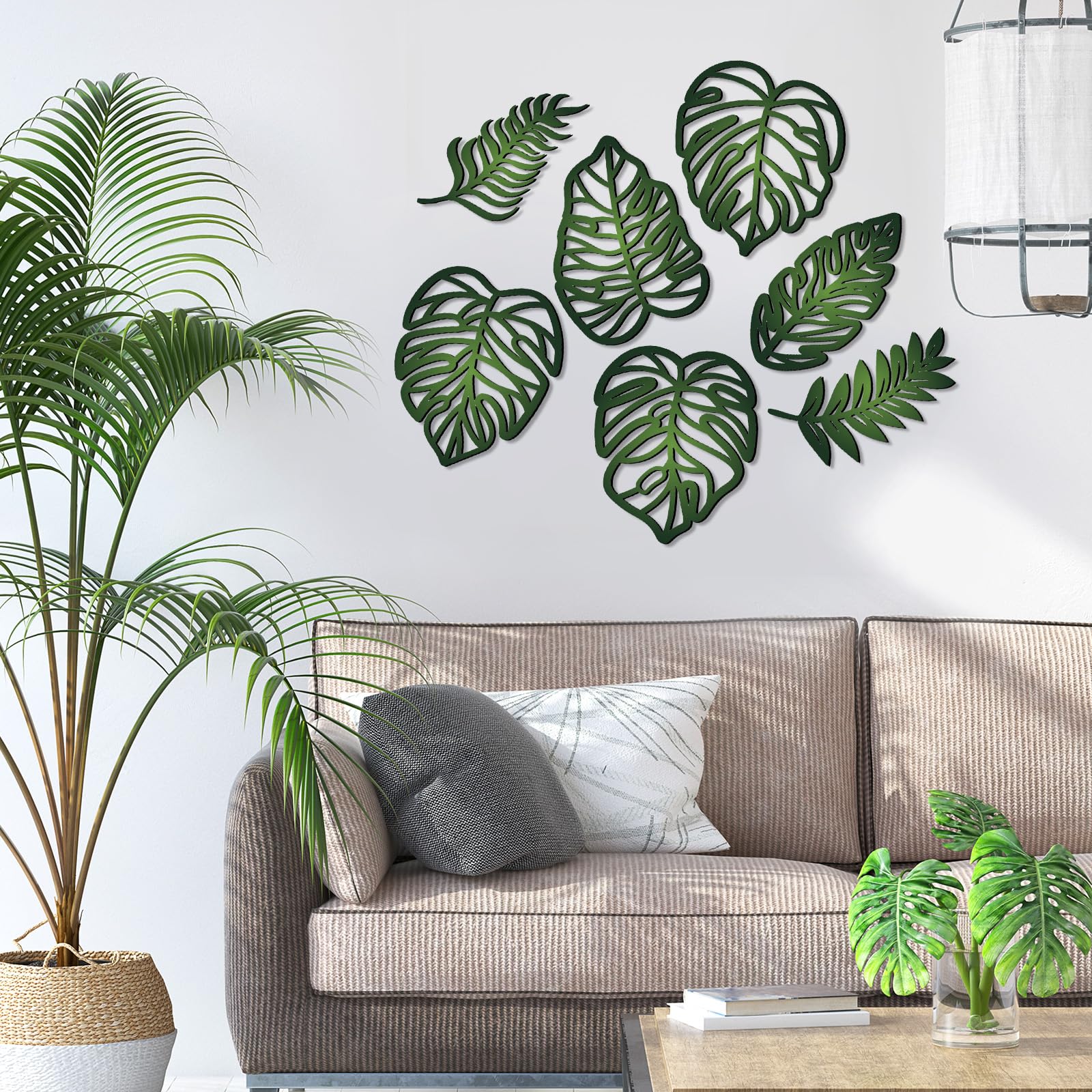 Namalu jungle wall art adds texture and warmth to bedrooms and lounges