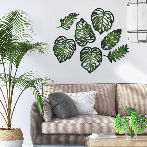 Namalu jungle wall art adds texture and warmth to bedrooms and lounges