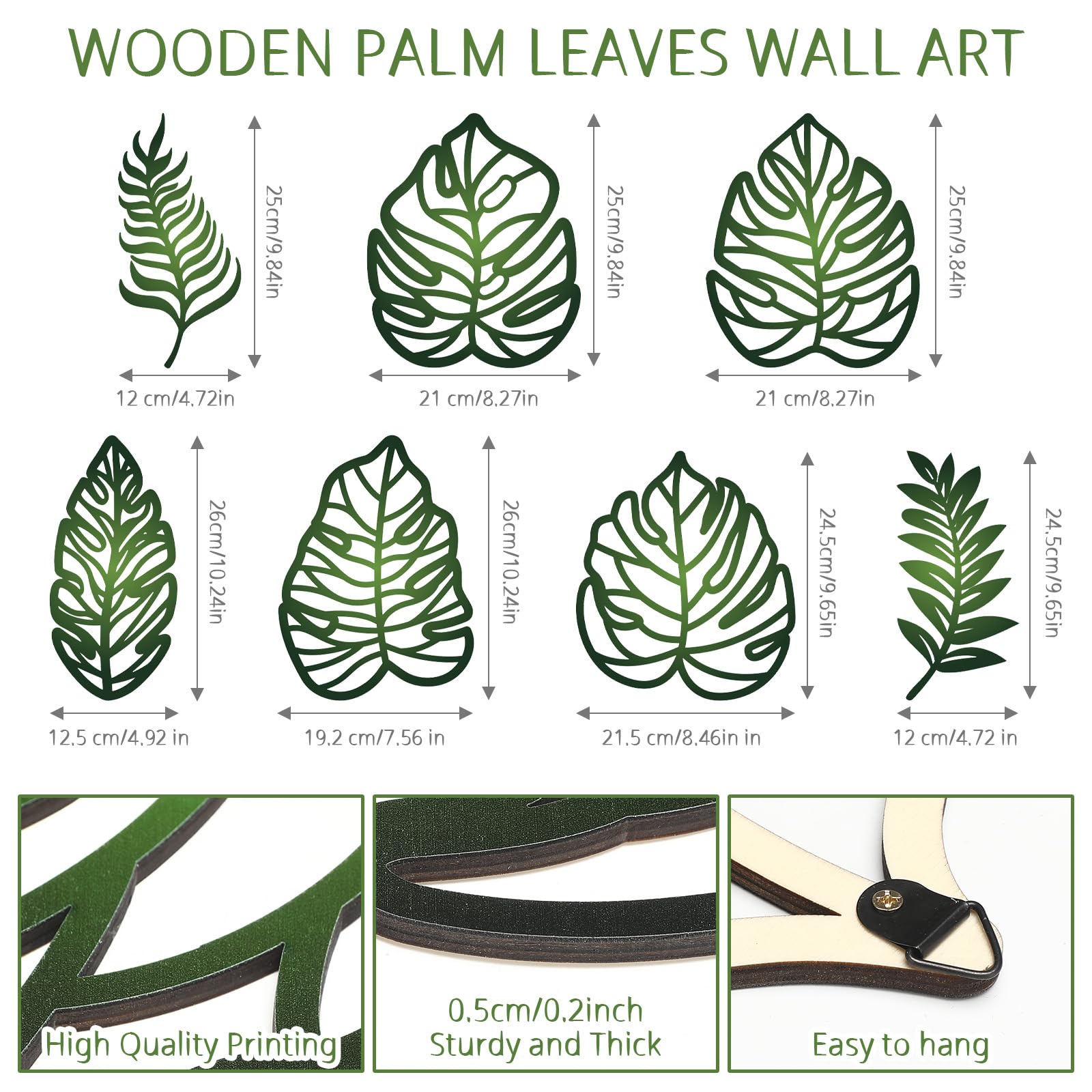 Namalu wooden Monstera wall art showcases realistic 3D engraving for natural charm