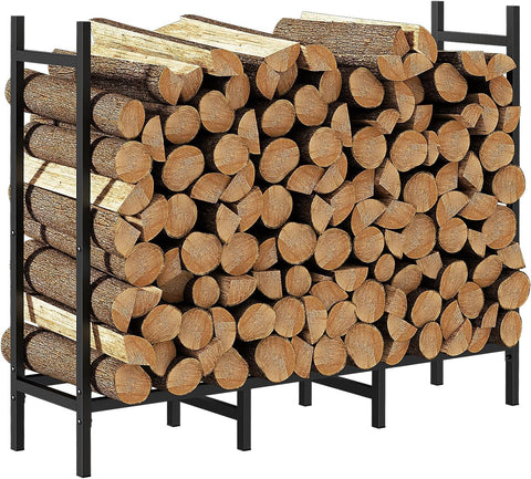 NANANARDOSO heavy-duty log holder for stacking kindling.