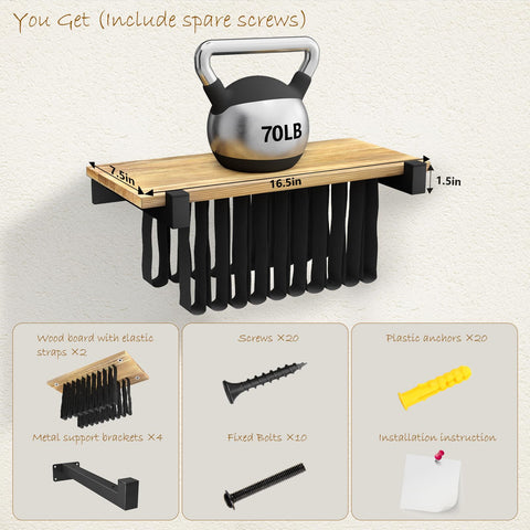 NANATI decorative wall bookcase adds modern charm to living rooms.