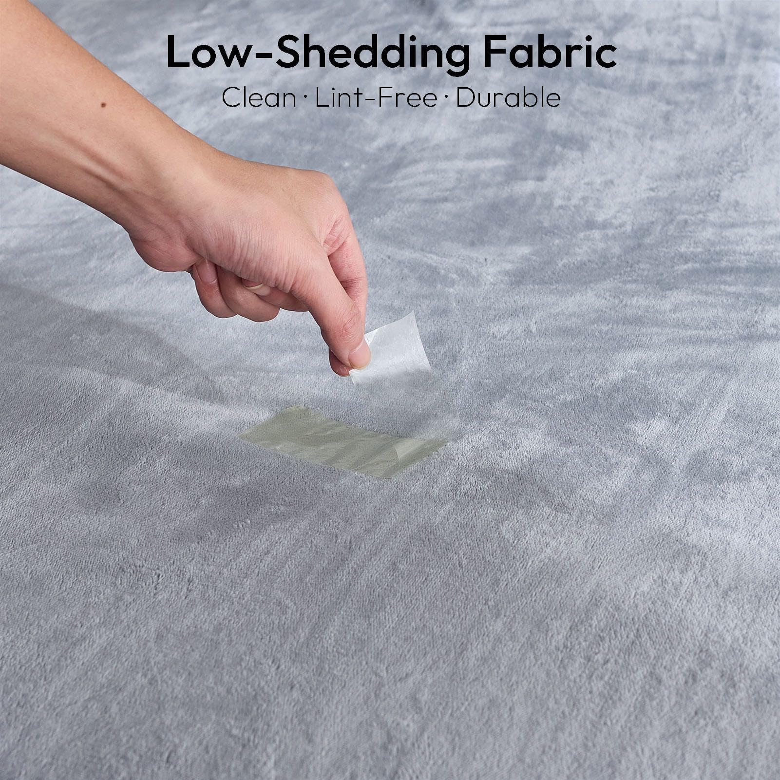 NANPIPER Sherpa Blanket no shed for safe baby use and easy gifting.