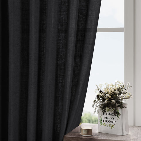 Light-filtering fabric balances sunlight while preserving privacy.