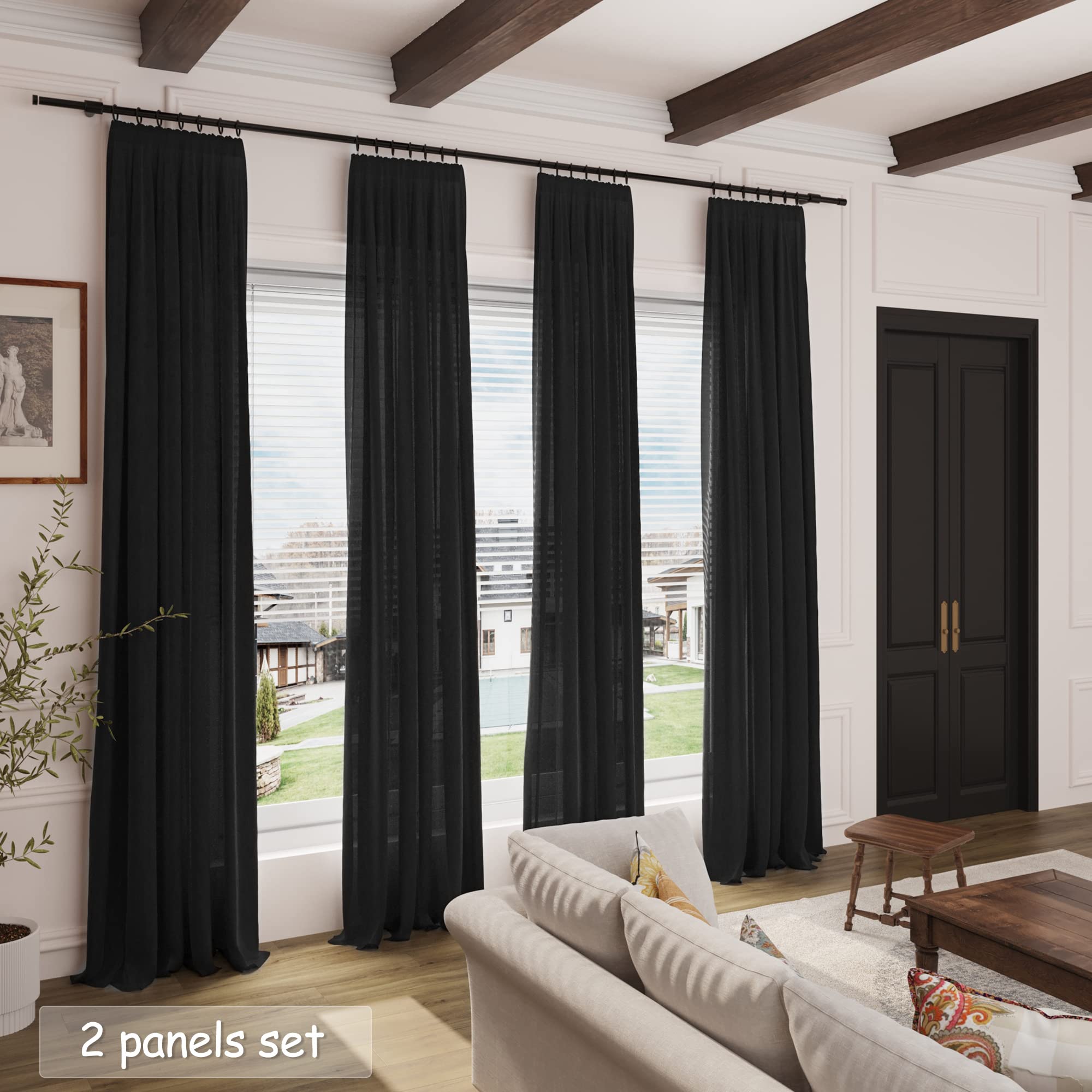 Easy-care fabric is machine washable for busy homes.