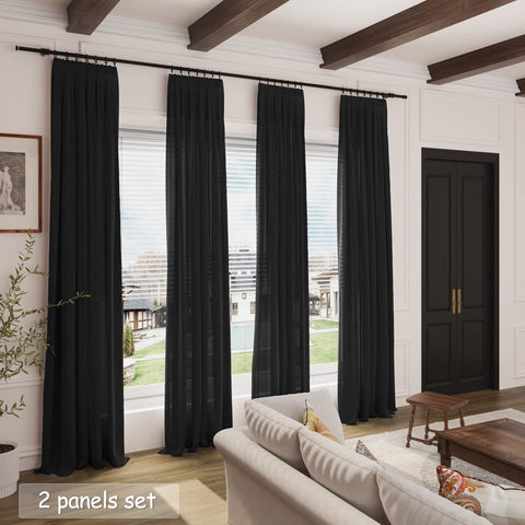 Easy-care fabric is machine washable for busy homes.
