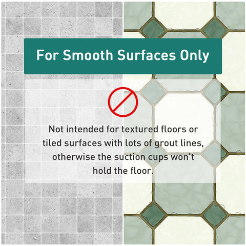 Naoloture large shower mat, ideal for family bathrooms, comfortable underfoot.