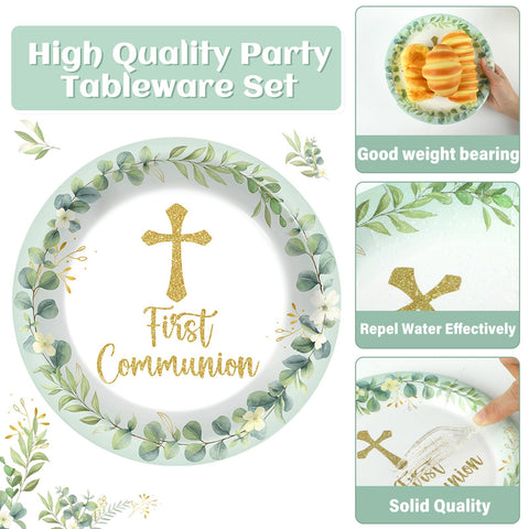 Naozinebi communion napkins 6-5inch for quick, elegant cleanup.