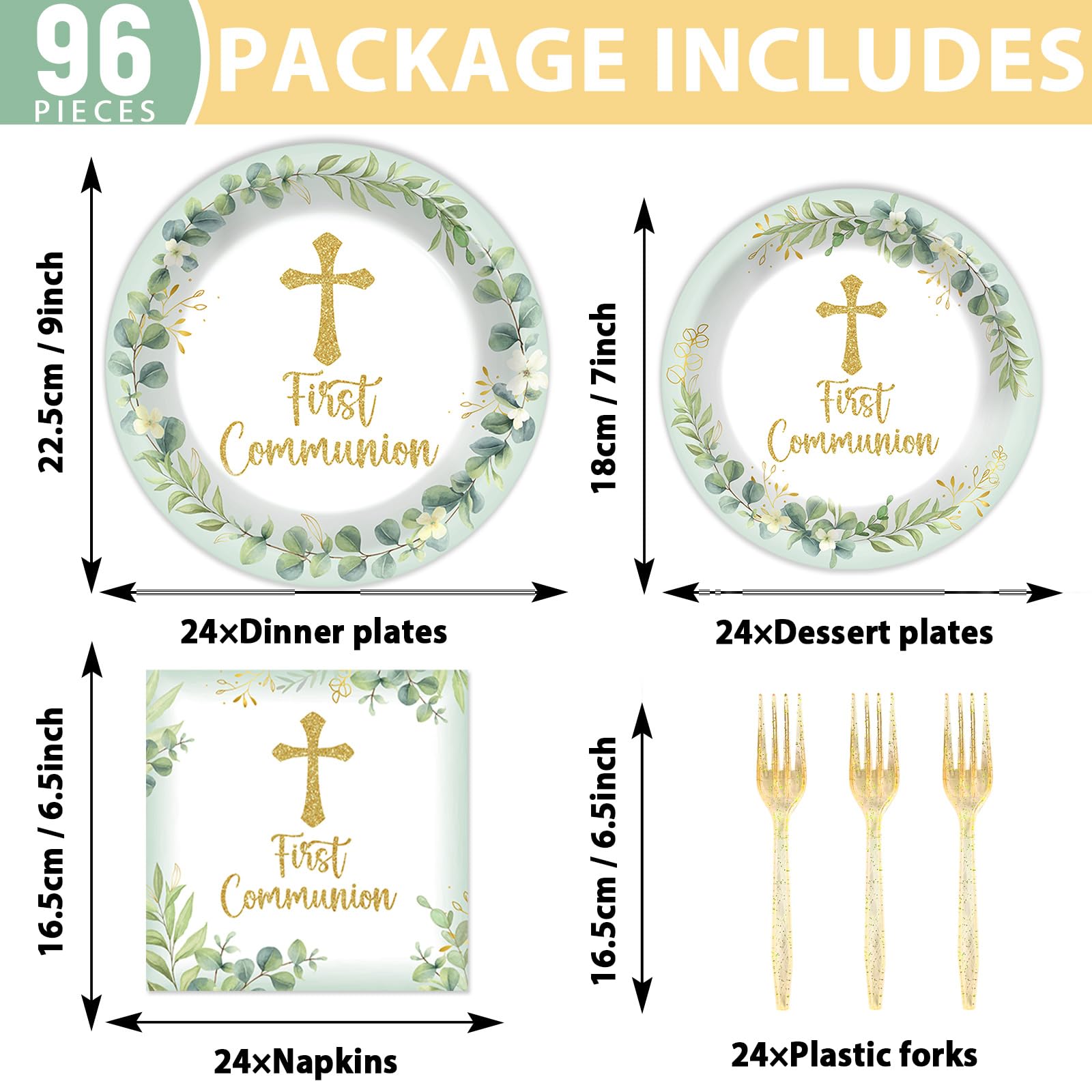 Naozinebi dessert plate 7inch for quick service during celebrations.