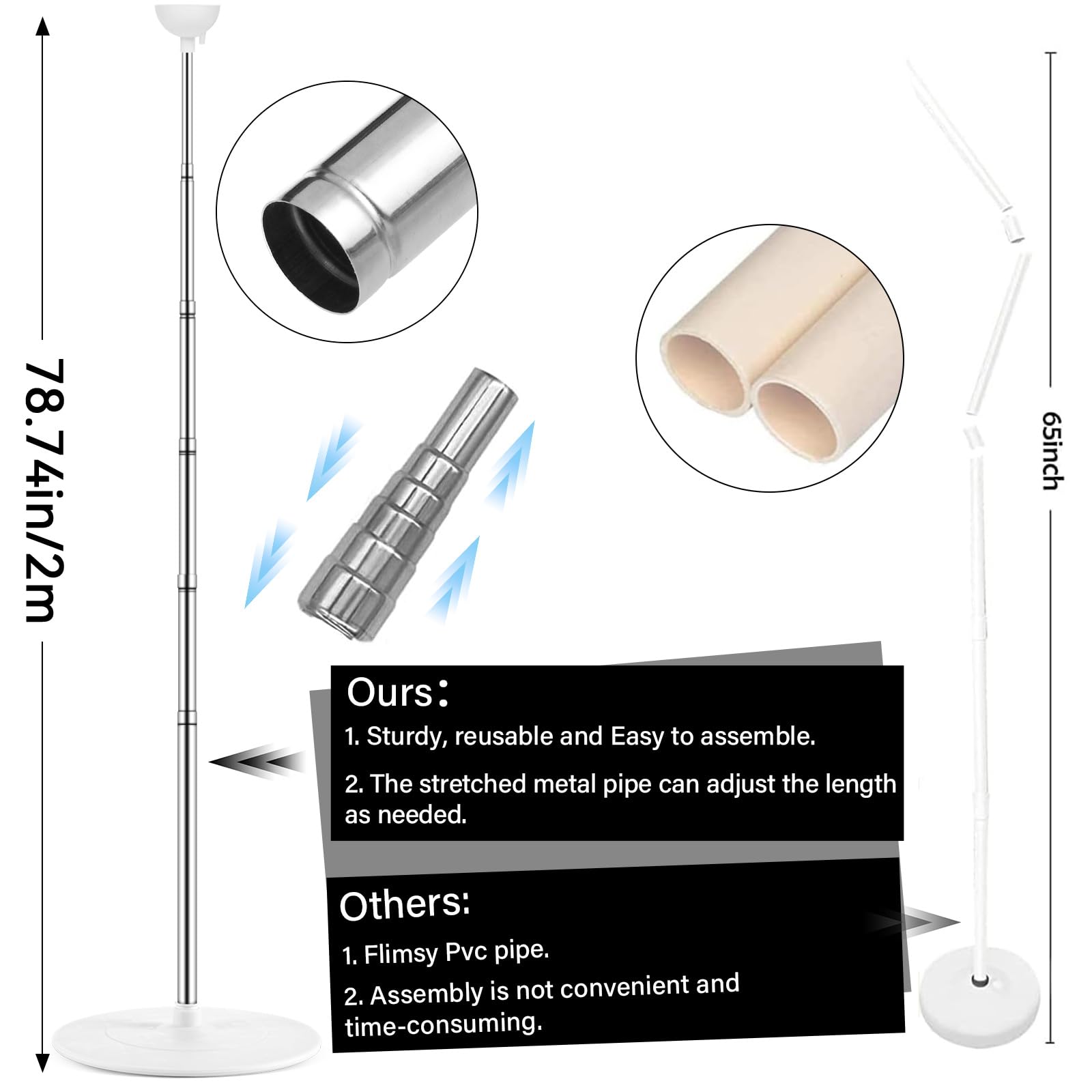 Naozinebi manual inflator speeds balloon setup for quick assemblies
