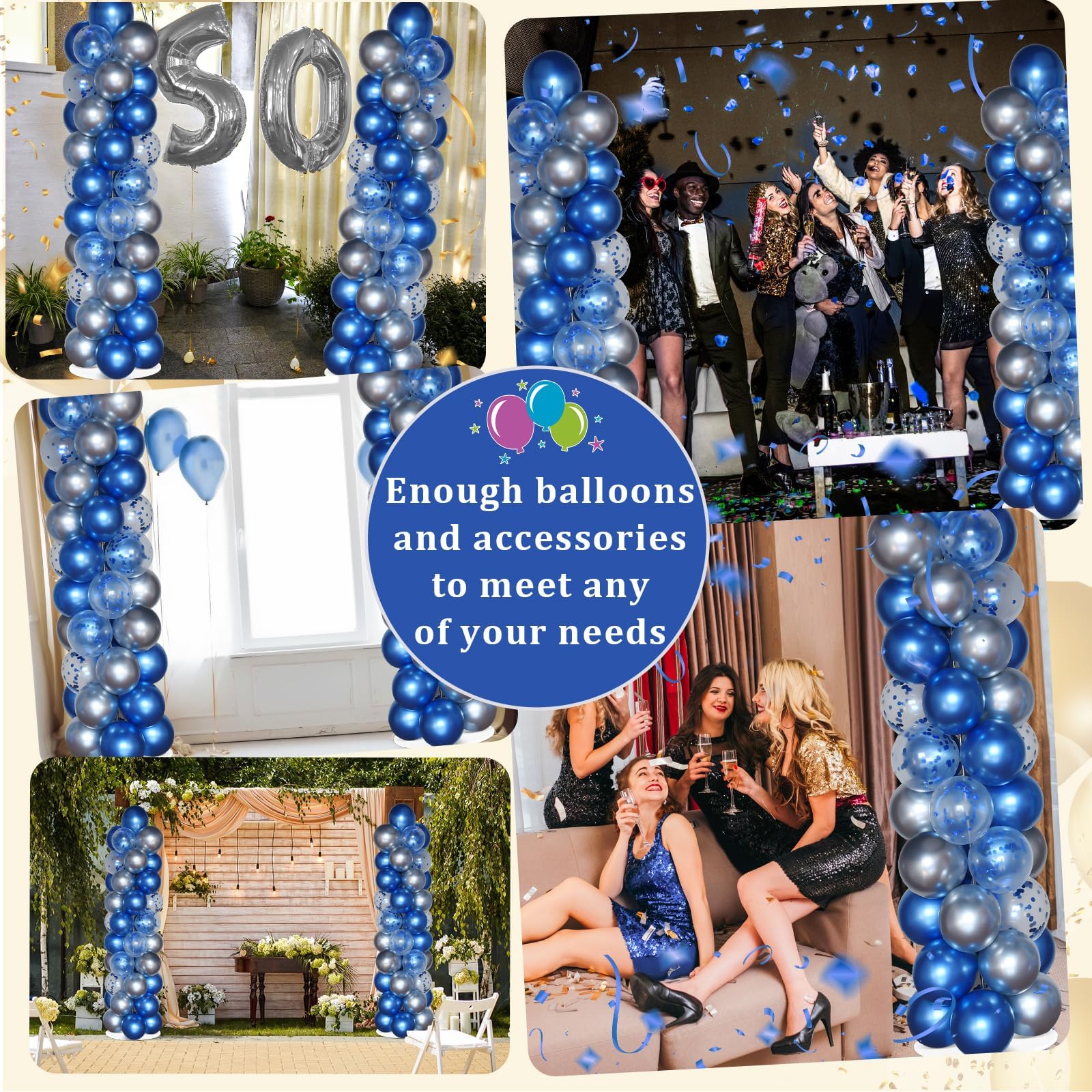 Naozinebi ready-to-use party decor setup showcases kit versatility.