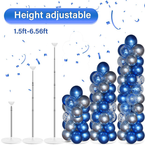 Naozinebi stainless steel telescopic pole with adjustable height for versatile layouts.