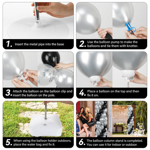 Naozinebi top balloon cups provide stable cap for smooth finish