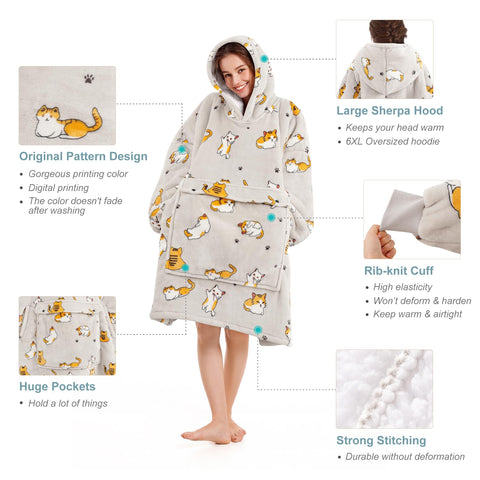 Narecte thick 220g sherpa inside delivers warm, comfortable coverage at home