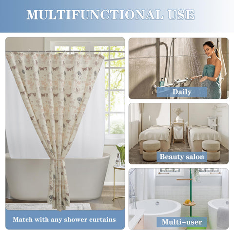 Nasitos soft hotel-quality fabric enhances bathroom styling in white.