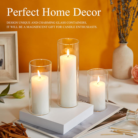 NATCENSE borosilicate glass durability supports safe, long-burning candles