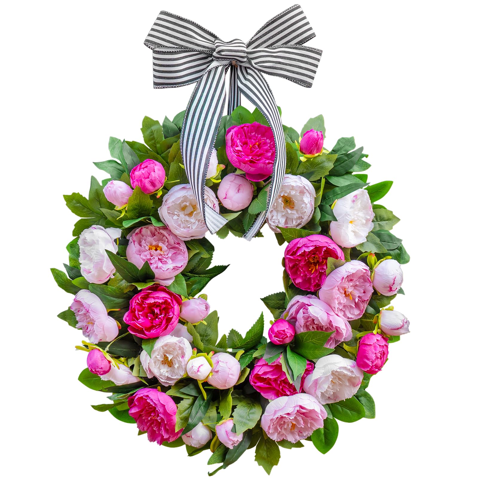 Gift-ready NaturaWre spring wreath for seasonal celebrations