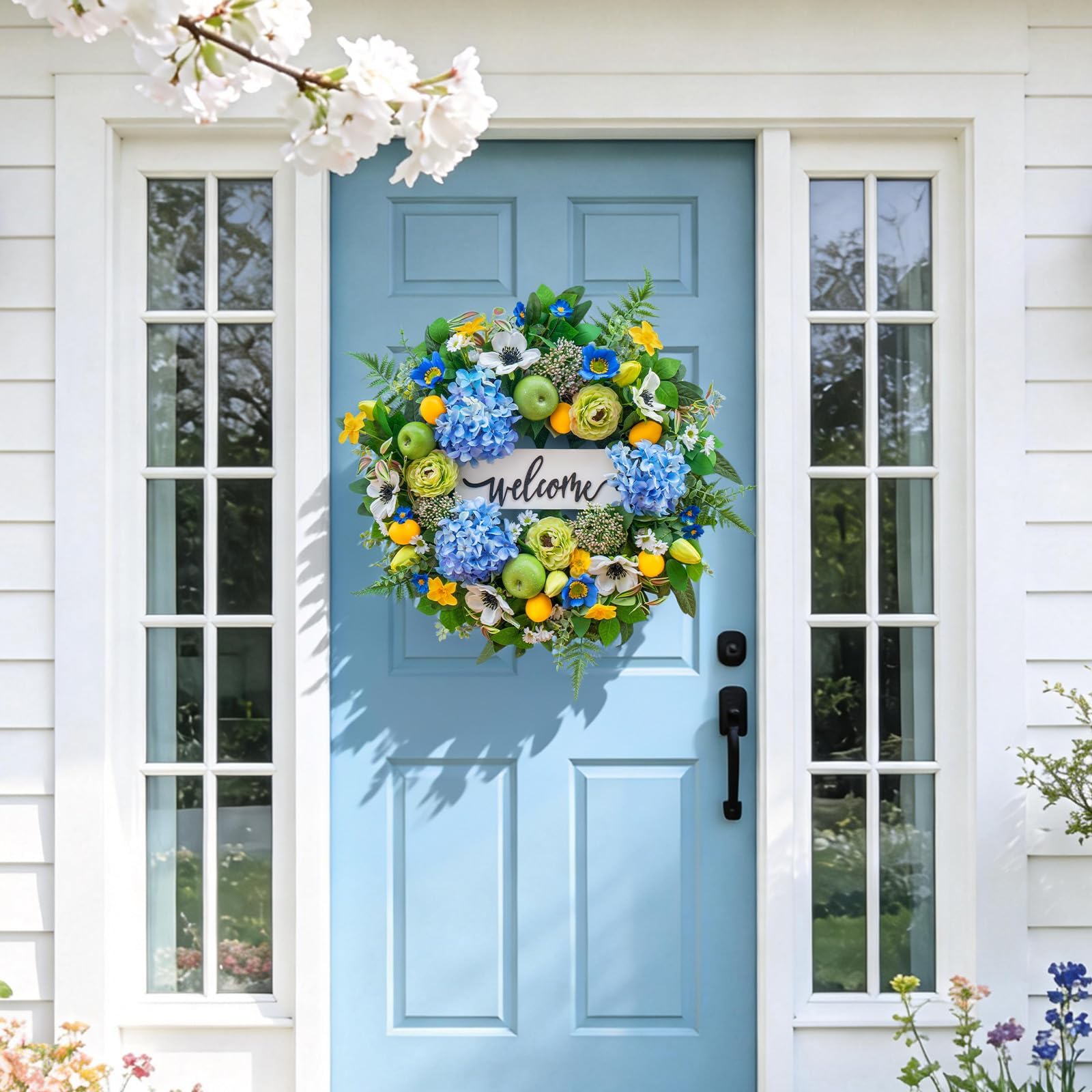 NaturaWre handmade-look wreath with natural textures and depth for rich decor.