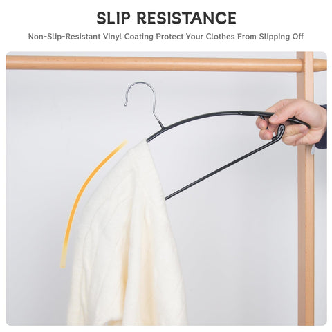 Nature Smile coated metal hangers designed for durability