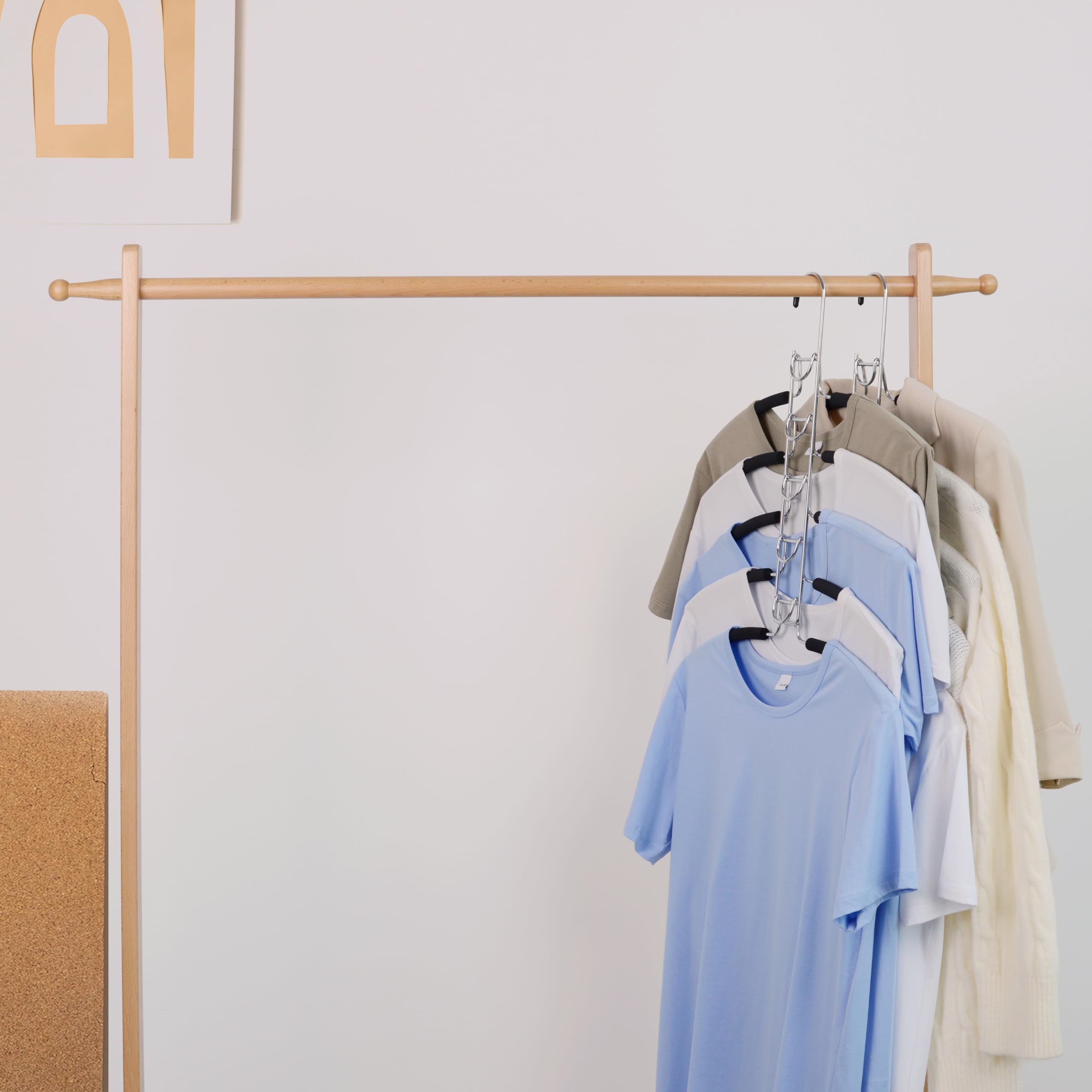 Nature Smile compact wardrobe solution for organized closets.