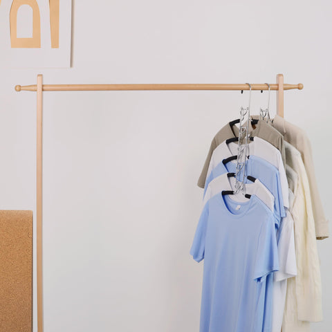 Nature Smile compact wardrobe solution for organized closets.