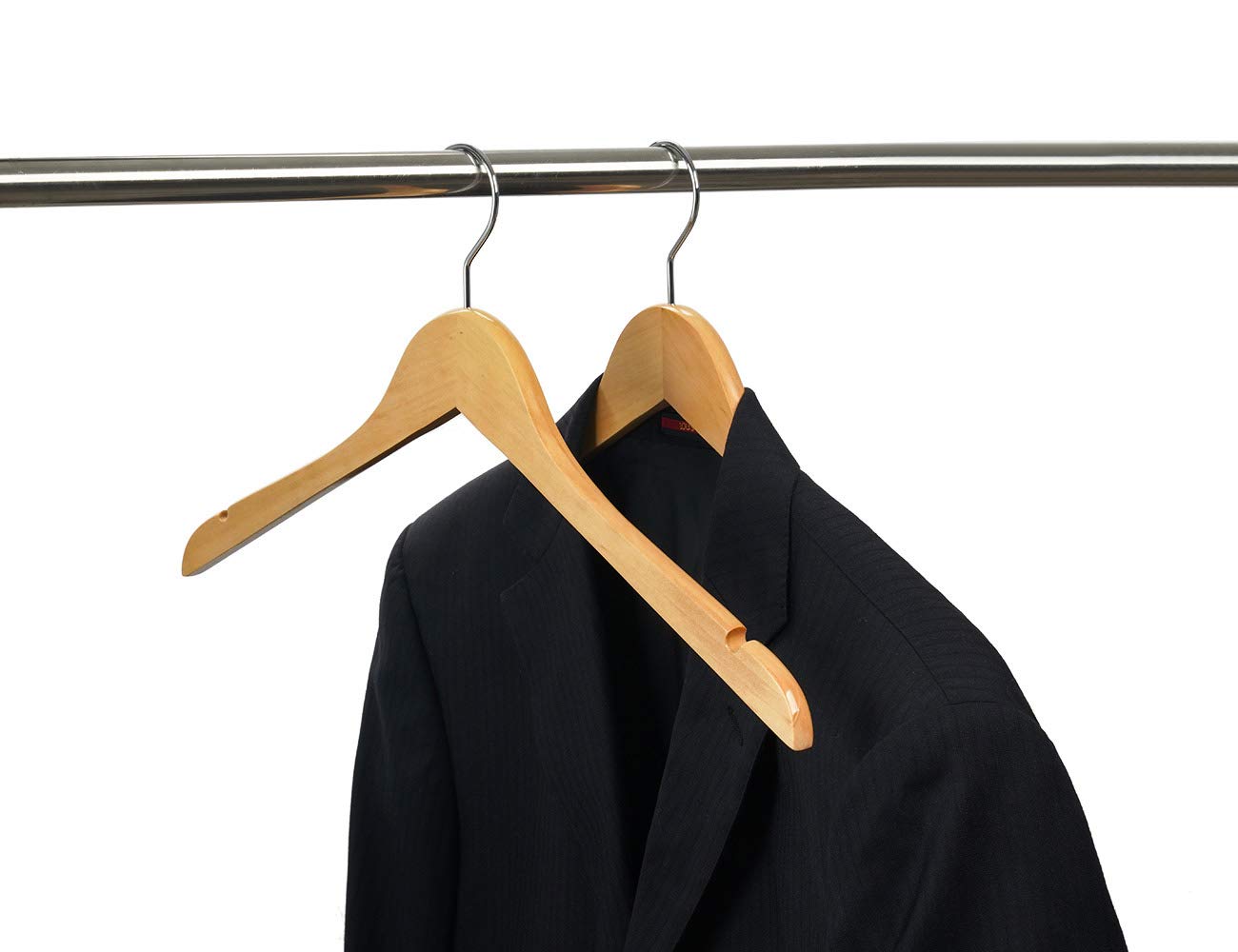 Nature Smile 360-degree chrome hook for easy clothing hanging