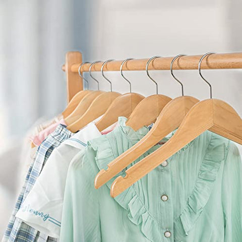 Nature Smile 14-inch juniors hangers fit growing kids.